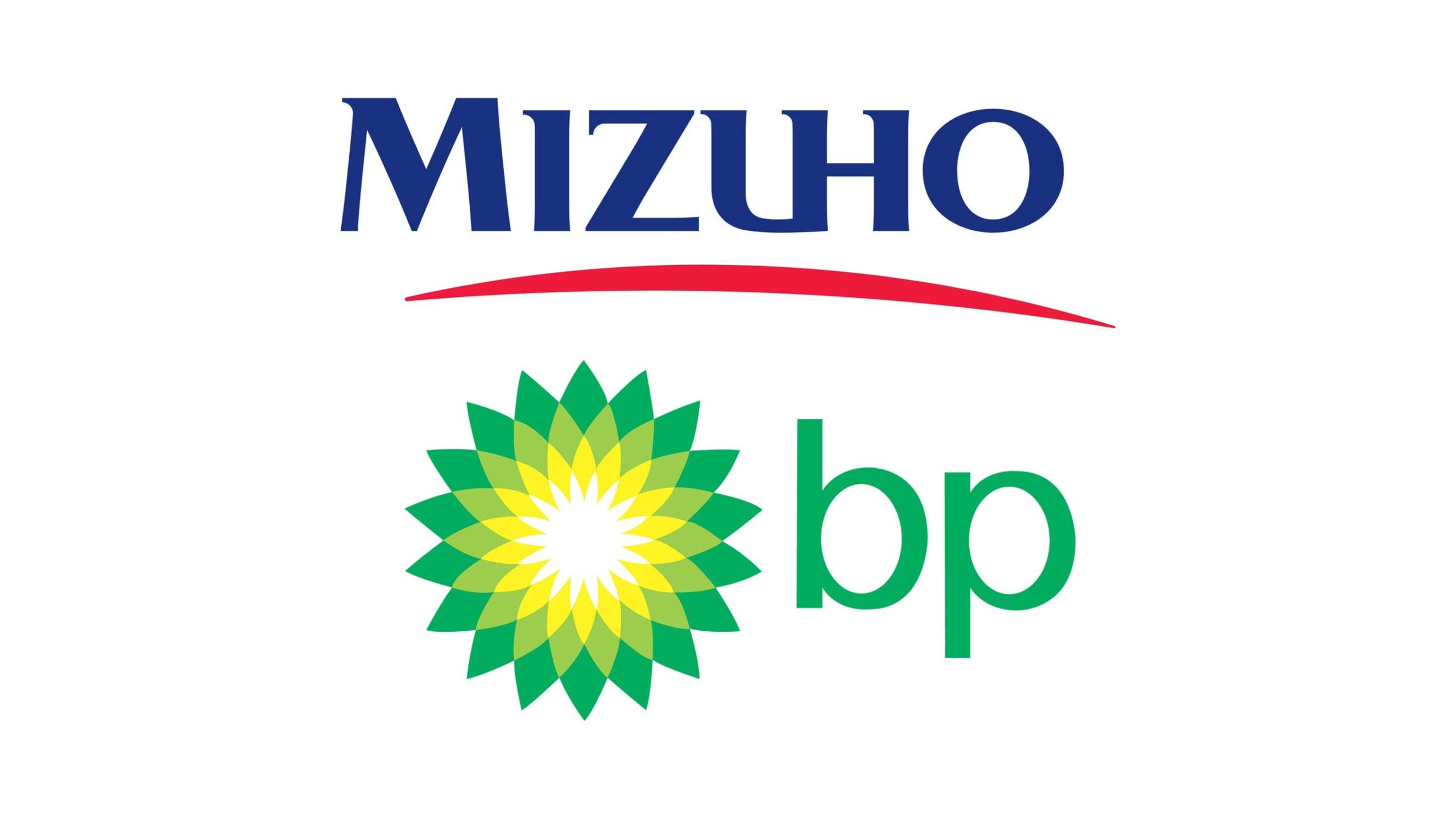 Mizuho and BP logos